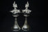 Pure Silver Peacock Design Fancy Diya Pair 310g